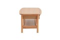 Masuta de cafea, Howard, Daisy, 120x55x45 cm, MDF , Natural/Lemn