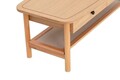 Masuta de cafea, Howard, Daisy, 120x55x45 cm, MDF , Natural/Lemn