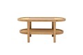 Masuta de cafea, Howard, Nala 42, 91x42x36 cm, Corp din 100% lemn de frasin, Natural