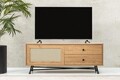 Comoda TV, Howard, Nala 140, 140x55x40 cm, PAL, Natural