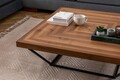 Masuta de cafea, Howard, Cora, 100x32x100 cm, MDF , Maro