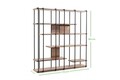 Corp biblioteca, Howard, Cooper, 170x180x35 cm, PAL, Maro