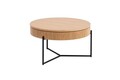 Set masute 2 piese, Howard, Islo, MDF , Natural