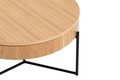 Set masute 2 piese, Howard, Islo, MDF , Natural