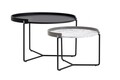 Set masute 2 piese, Howard, Mandy, MDF , Antracit