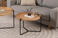 Set masute 2 piese, Howard, Mandy, MDF , Natural