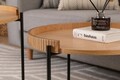 Set masute 2 piese, Howard, Mandy, MDF , Natural