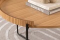 Set masute 2 piese, Howard, Mandy, MDF , Natural
