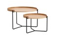 Set masute 2 piese, Howard, Mandy, MDF , Natural