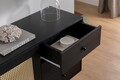 Consola, Howard, Nala 160, 160x90x40 cm, PAL, Negru