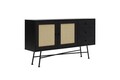 Consola, Howard, Nala 160, 160x90x40 cm, PAL, Negru