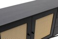 Consola, Howard, Nala 160, 160x90x40 cm, PAL, Negru