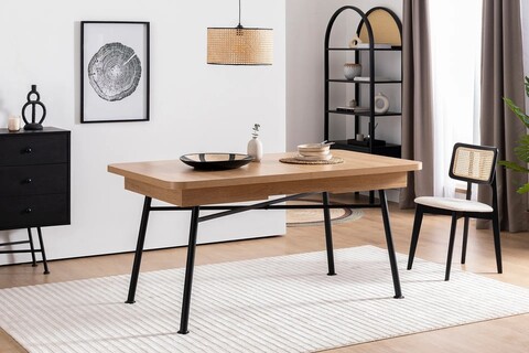 Masa extensibila, Hanah Home, Nala 198, Natural