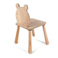 Scaun de masa pentru bebelusi, Hanah Home, BLTYZ-AKTV043, 30x55x30 cm, Stejar