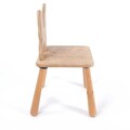 Scaun de masa pentru bebelusi, Hanah Home, BLTYZ-AKTV044, 30x57x30 cm, Stejar