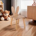 Scaun de masa pentru bebelusi, Hanah Home, BLTYZ-AKTV047, 30x57x30 cm, Stejar