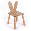 Scaun de masa pentru bebelusi, Hanah Home, BLTYZ-AKTV047, 30x57x30 cm, Stejar
