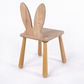 Scaun de masa pentru bebelusi, Hanah Home, BLTYZ-AKTV047, 30x57x30 cm, Stejar