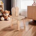 Scaun de masa pentru bebelusi, Hanah Home, BLTYZ-AKTV045, 30x57x30 cm, Stejar