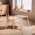 Set masa si scaun pentru copii, Rosewood, BLTYZ-AKTV060, MDF, Stejar