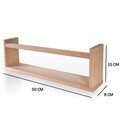 Raft de perete, Rosewood, BLTYZ-AKTV039, Lemn masiv de pin, Stejar