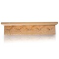 Raft de perete, Rosewood, BLTYZ-AKTV038 , Lemn masiv de pin, Stejar