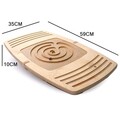 Placa de echilibru pentru copii, Hanah Home, BLTYZ-AKTV010, Stejar