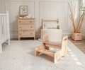 Scaun pentru copii, Rosewood, BLTYZ-AKTV035, MDF , Stejar