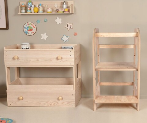 Turn de invatare, Rosewood, BLTYZ-AKTV036, 50x90x50 cm, MDF , Stejar