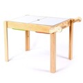 Masa pentru copii, Rosewood, BLTYZ-AKTV0150, 83x54x49 cm, Lemn masiv de pin, Stejar
