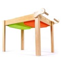 Masa pentru copii, Rosewood, BLTYZ-AKTV0150, 83x54x49 cm, Lemn masiv de pin, Stejar