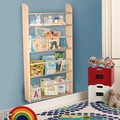 Corp biblioteca, Rosewood, BLTYZ-AKTV033 , 120x8x50 cm, Lemn masiv de pin, Stejar