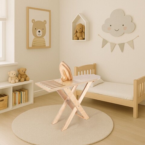 Jucarie pentru landou/carucior, Hanah Home, BLTYZ-AKTV037, 71x47x21.5 cm, Stejar