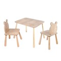 Set masa si scaun pentru copii, Rosewood, BLTYZ-AKTV063-1, MDF, Stejar