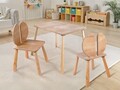 Set masa si scaun pentru copii, Rosewood, BLTYZ-AKTV064-1, MDF, Stejar