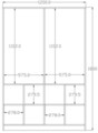 Dulap pentru haine, Hanah Home, Rb-183-01, Alb mat / Antracit