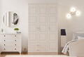 Dulap pentru haine, Hanah Home, Rb-002, Alb mat