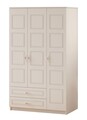 Dulap pentru haine, Hanah Home, Rb-002, Alb mat
