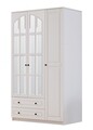 Dulap pentru haine, Hanah Home, Rb-010, Alb mat