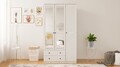 Dulap pentru haine, Hanah Home, Rb-062-03, Alb mat