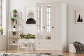 Dulap pentru haine, Hanah Home, Rb-105, Alb mat