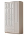Dulap pentru haine, Hanah Home, Rb-110, Alb mat