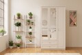 Dulap pentru haine, Hanah Home, Rb-119-02, Alb mat