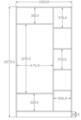 Dulap pentru haine, Hanah Home, Rb-119-02, Alb mat