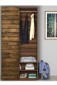 Dulap pentru haine, Hanah Home, Rb-167, Maro