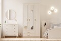 Dulap pentru haine, Hanah Home, Rb-176, Alb mat
