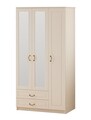 Dulap pentru haine, Hanah Home, Rb-176, Alb mat