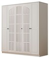 Dulap pentru haine, Hanah Home, Rb-016, Alb mat