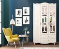 Dulap pentru haine, Hanah Home, Rb-047, Alb mat