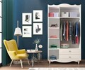 Dulap pentru haine, Hanah Home, Rb-047, Alb mat